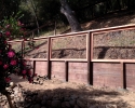 Pressure Treated Retaining Wall