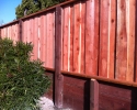 Pressure Treated Retaining Wall